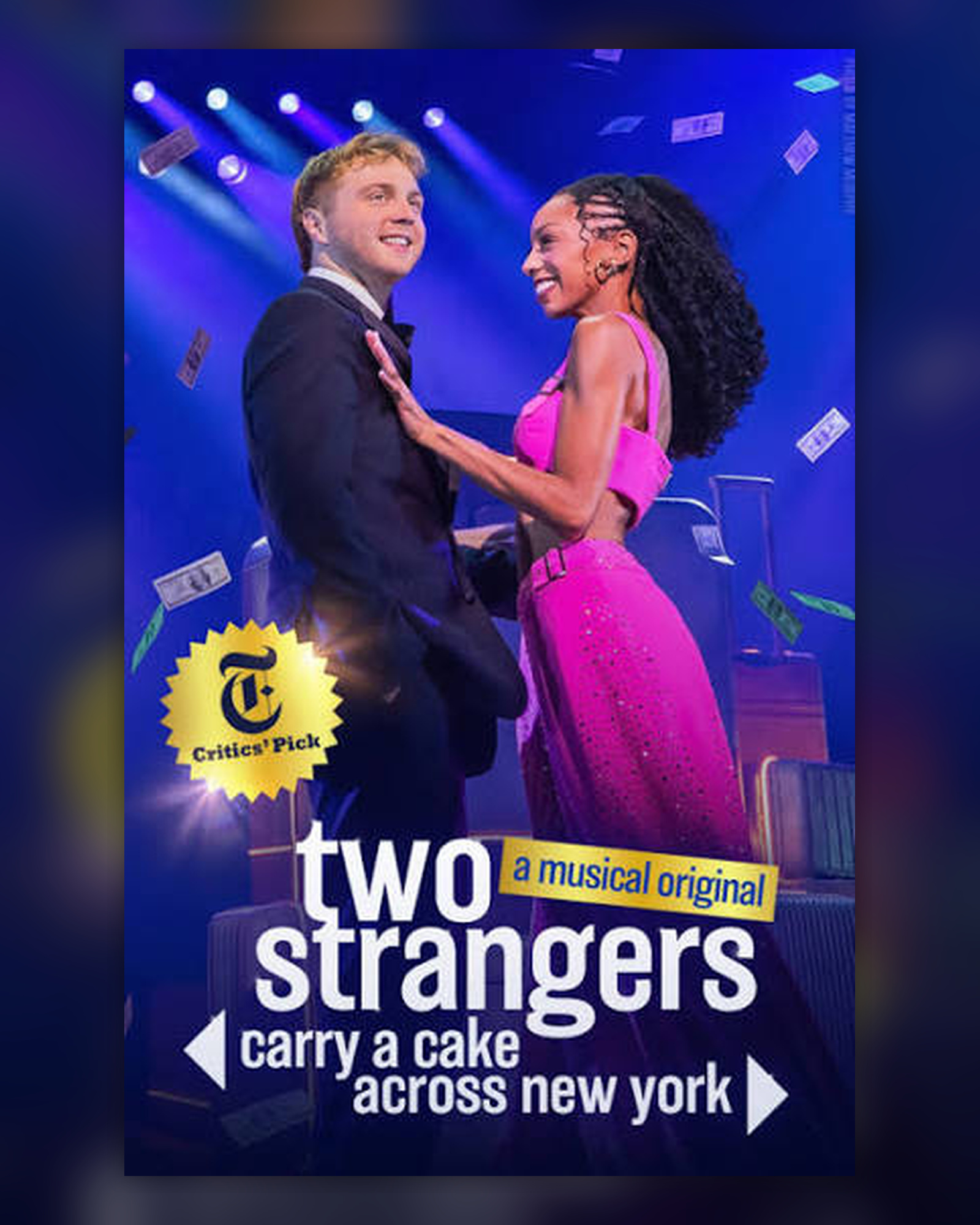 Two Strangers (Carry a Cake Across New York) official artwork