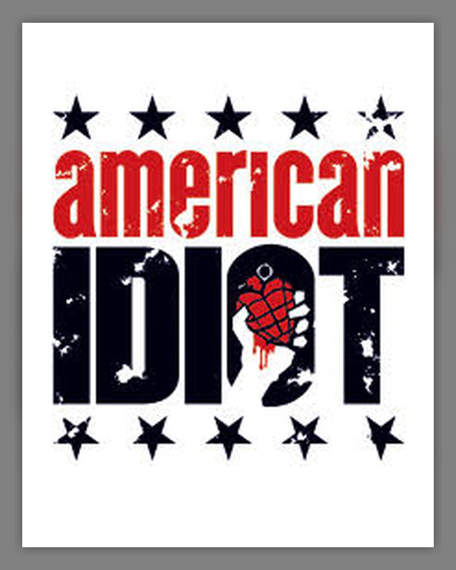 American Idiot official artwork